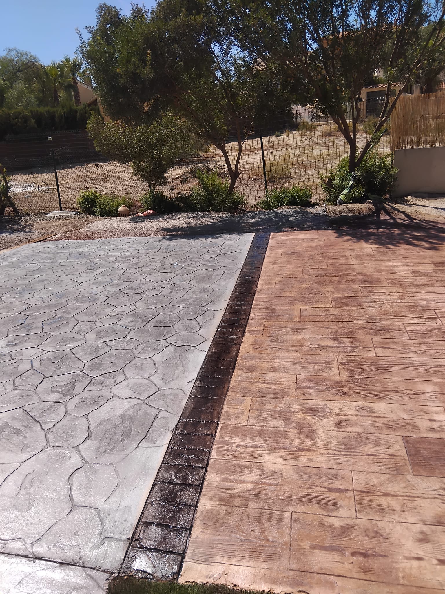 Trabajo de hormigón impreso Pavikam