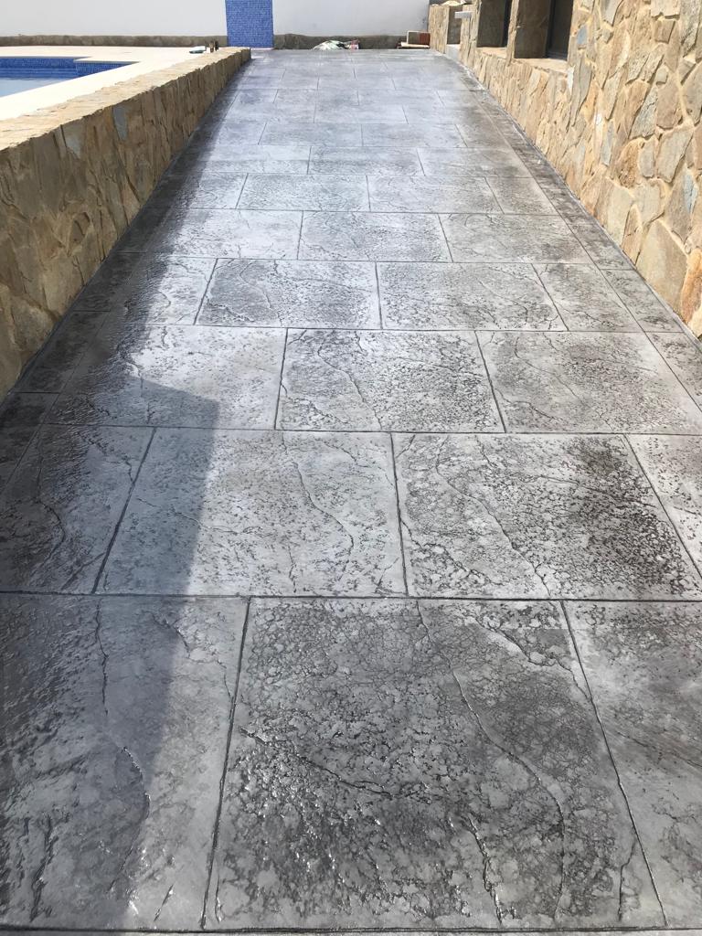 Pavimento Exterior Impreso